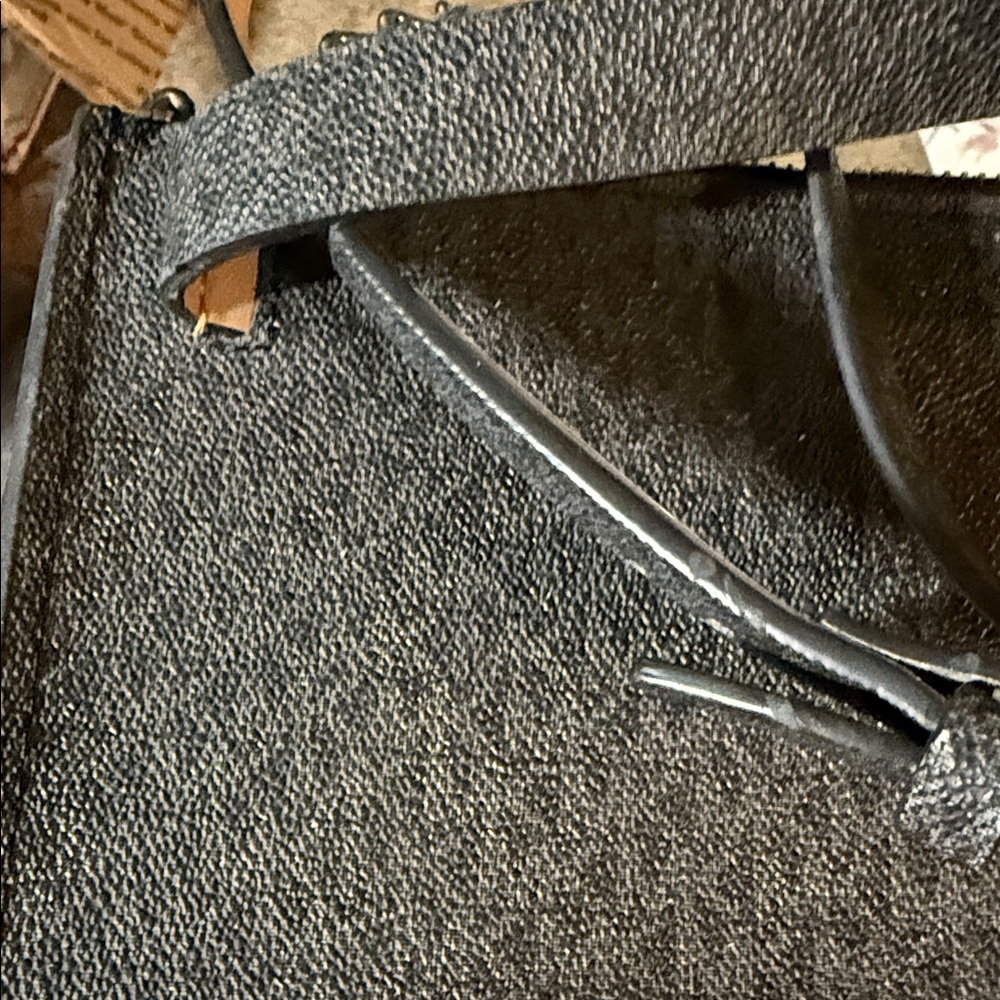 Michael Kors Black Belt Bag with Silver Chain Accent - Picture 3 of 12